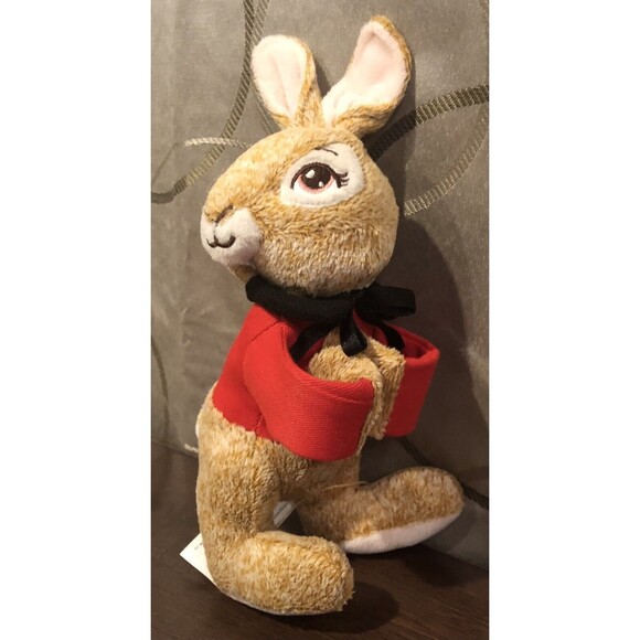 Peter Rabbit 2  2022 Plush Slap Bracelet Hugging Bunny 9” Stuffed Animal Bunny - Picture 3 of 11